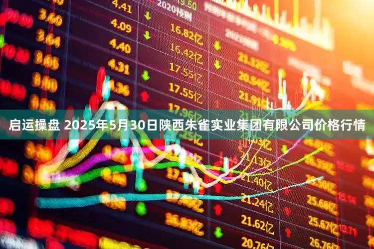 启运操盘 2025年5月30日陕西朱雀实业集团有限公司价格行情